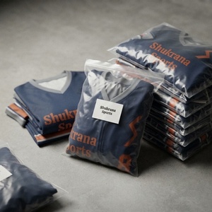 Uniforme de baseball personnalisé avec design ligné, col en V, entièrement sublimé et brodé, maillot et pantalon de softball à col en V. - Product Image 6