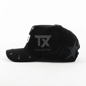 Gorras G5 de Alta Calidad al por Mayor 2026, Gorra de 5 Paneles Personalizada con Logotipo Bordado en 3D, Visera Plana Ajustable, Gorras de Béisbol - Product Image 2