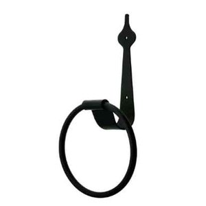 <b>Hand</b> Forged Iron <b>Towel</b> Ring <b>Holders</b> Classic Iron <b>Towel</b> Ring Wall Mounted <b>Towel</b> Stand Handmade Iron <b>Towel</b> <b>Holder</b> - Product Image 1
