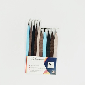 Pinzas de Extensión de Pestañas de Aislamiento Grande de Marca Privada Somofy Enterprises, Personalizadas, con Puntas Redondeadas de 90 y 45 Grados para un Agarre Fuerte y Voluminoso - Product Image 2