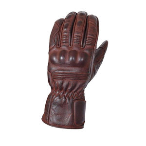 Guantes de Motocicleta de Cuero Genuino con Pantalla Táctil, Protección de Nudillos Rígidos y Logotipo Personalizado - Product Image 2