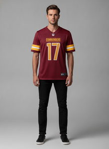 Camiseta de Fútbol Americano de Washington, D.C., para Hombre, Estampada, Transpirable, de Alta Calidad, Envío al por Mayor - Product Image 2