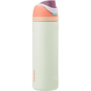 Borraccia sportiva FreeSip in acciaio inossidabile isolata, senza BPA, con cannuccia, per sport, viaggi e scuola - Product Image 1