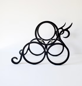 Estante de Metal de Alta Calidad para Vino Tinto, Diseño de Mesa, Exhibidor de Vino, Soporte de Almacenamiento, Exhibidor para Fiestas, Soporte a un Precio Accesible - Product Image 5