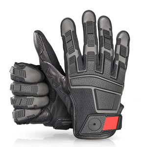 ถุงมือช่างหนังวัวเกรดพรีเมียม ทนทานต่อแรงกระแทก พร้อม TPR ฉีดขึ้นรูป สำหรับกิจกรรมกลางแจ้ง ถุงมือนิรภัย - Product Image 1