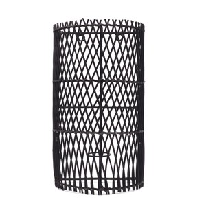 Three tier rattan <b>sconces</b> unique <b>wall</b> <b>sconce</b> light top choice decor lamp Vietnam manufacturer - Product Image 2