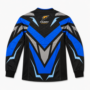 Camiseta de Paintball Profesional Personalizada, Acolchada, Sublimada, Transpirable, de Manga Larga, para Equipos de Speedball y Carreras Tácticas - Product Image 2