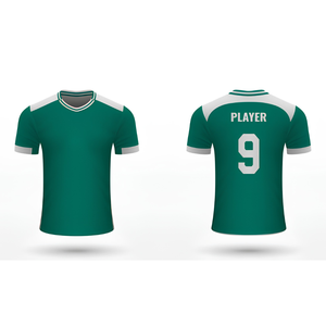 Camiseta de Fútbol Estilo Gaélico, Diseño Regional Irlandés, Manga Corta, Cuello en V, Botones, Estampada, Verano, 100% Poliéster - Product Image 2