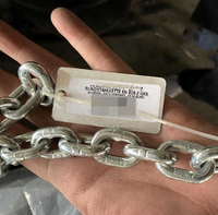 Chaîne de levage en acier allié G80 sur mesure OEM, maillons courts soudés pour applications de construction, d'exploitation minière et maritimes