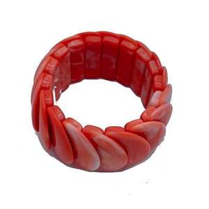 Pulsera de Resina Boho Hecha a Medida con Flores Secas Variadas y Coloridas, Brazalete de Resina Acrílica Transparente - Product Image 1