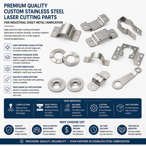 Services professionnels de découpe laser et de fabrication de tôles pour projets industriels - Product Image 1