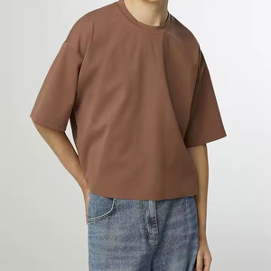 Camiseta de Hombre 100% Algodón, Corte Cuadrado, Transpirable y de Secado Rápido, Tallas y Colores Personalizables, Impresión de Logotipo Disponible - Product Image 4