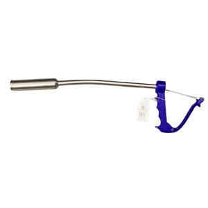 Pistolet à boulettes incurvé - Applicateur ergonomique pour l'administration de médicaments aux animaux (Taille moyenne) - Product Image 1