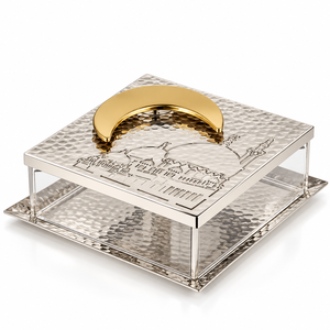 Caja de Chocolate de Madera y Metal Grabada con Diseño del Día Nacional de Qatar para Eventos y Regalos Premium, Tamaños y Colores Personalizados Disponibles - Product Image 2
