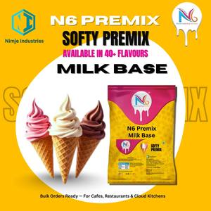 Mélange en poudre pour crème glacée molle N6, préparation DIY de haute qualité, saveur premium, à base de lait, <span class=keywords><strong>prix</strong></span> usine bas - Product Image 4