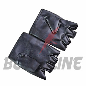 Bloodline Leather Wrist Length Sport <b>Gloves</b> Breathable Black Spring Summer Sports Style - Product Image 4