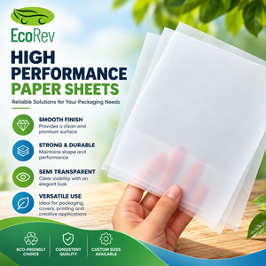 EcoRev Logistics Packaging <b>Paper</b> White Cargo Wrapping <b>Paper</b> for Pallet Protection - Product Image 3