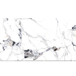 Carrelage en porcelaine blanche Aurelia pour sol et mur, décoration de fond de télévision, grande taille 90X180 120X240 120X270 160X320 cm - Product Image 3