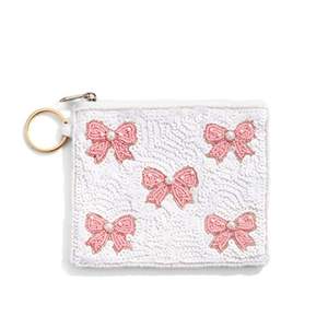 กระเป๋าใส่เหรียญปักลูกปัดแบบคลาสสิกจาก TIMELESS CRAFT ลวดลายประณีตทำมือ ทนทาน พกพาสะดวก - Product Image 1