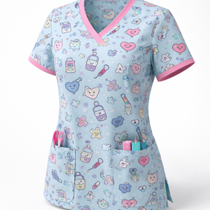 Conjuntos de Uniformes Médicos Tejidos Personalizados al por Mayor para Trabajadores de la Salud - Proveedor de Pedidos al por Mayor OEM (Unisex) - Product Image 3