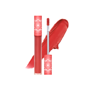 Korean Rouge High Pigment Lip Gloss Cream Matt Rouge 3 CM17 Mysterious Camellia Long-lasting Gel Form - Product Image 4