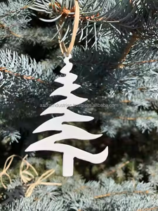 Guirlande de cintre d'ornement de fer de Noël de flocon de neige moderne faisant des décorations de Noël - Product Image 2