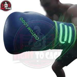 Buen Proveedor, Guantes de Competición Transpirables con Absorción de Impactos de PU, Diseño Moderno y Personalizado con Contraste de Color, Servicio OEM ODM - Product Image 3