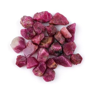 Natural Pink Ruby Rough Unpolished Gemstone <b>Raw</b> <b>Crystal</b> For Jewelry Making Loose Stone High Quality - Product Image 2