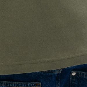 T-shirt personnalisé pour homme, coupe ajustée, coton premium extensible, col rond, manches courtes, tee-shirt décontracté tendance pour tous les jours et impression - Product Image 5