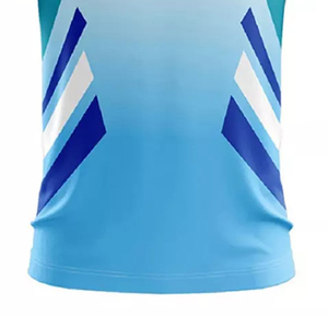 Cricket Uniform Custom Full Sublimation Printing Short Sleeve High Stretchable Game Playing Team Wear Cricket Kit Uniforms Set - Product Image 2