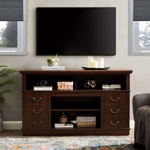 Mobile TV Retrò Stile Mid-Century Moderno con Ripiani e Spazio di Archiviazione per TV fino a 65'' - Product Image 4