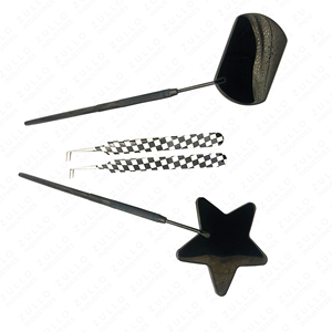 Stainless Steel Eyelash Extension Tweezers Diamond Grip Paper Coated Mirror Finish Precision Lash <b>Tool</b> Professional Use - Product Image 6