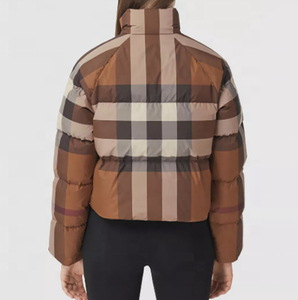 Blouson matelassé court isolant très populaire, léger et rembourré pour l'hiver, fabrication OEM - Product Image 2