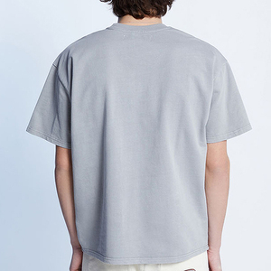 เสื้อยืดพิมพ์ลายผู้ชายพรีเมียมทรงโอเวอร์ไซส์ 100% ผ้าฝ้าย รุ่นใหม่ล่าสุด ทรงบ็อกซี่ หนานุ่ม ไหล่ตก แห้งเร็ว - Product Image 3