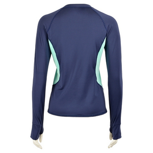 Maillot de bain à manches longues pour femmes, protection UV, séchage rapide, personnalisable avec logo, pour la plage, la pêche, la randonnée, la gym, OEM ODM en gros - Product Image 3