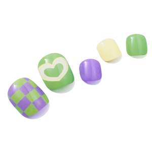 Uñas de Gel Semicuradas de Calidad Profesional Coreanas 100% Reales, Aptas para Veganos, Libres de Crueldad, Adhesivos para Uñas de Gel, Pedicura al por Mayor - Product Image 1