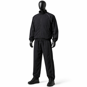 Ensemble de survêtement coupe-vent personnalisé en gros – Joggers décontractés très prisés – Veste coupe-vent de style urbain - Product Image 2