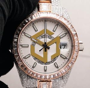 Luxury Stainless Steel Moissanite Diamond Iced Out <b>Watch</b> Men Women Fashion Wristwatch - Product Image 1
