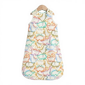 Saco de dormir para bebé 100% bambú – Saco de dormir para bebé estampado, ultra suave y transpirable, manta ligera y acogedora para recién nacidos - Product Image 1