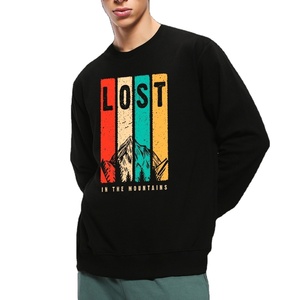 Diseño personalizado de alta calidad, manta anit-retráctil, jersey liso, sudadera de algodón para hombres - Product Image 1