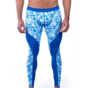 Leggings de Compresión para Hombre al por Mayor, Cintura Elástica, Secado Rápido, Transpirables, a Precio Económico para Entrenamiento en el Gimnasio - Product Image 1