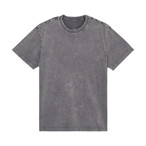 Camiseta Premium de Algodón Lavado con Ácido, Fabricante de Ropa Personalizada OEM ODM, Proveedor Mayorista de Camisetas Oversize de Streetwear, Camisetas Personalizadas - Product Image 3