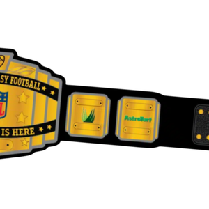 Ceinture de championnat de football Coastal Fantasy, ceinture de titre personnalisable, le champion est là, récompense sportive personnalisée - Product Image 5