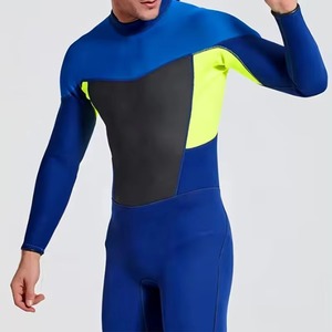 Combinaison de plongée intégrale pour homme à manches longues en néoprène pour le surf, la plongée et la natation – Équipement de sport aquatique – Tenue de natation par sublimation – Combinaison complète - Product Image 3