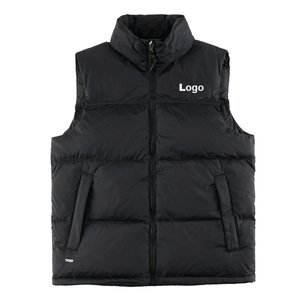 Gilet matelassé léger unisexe sans manches en duvet, coupe-vent et chaud pour l'hiver, idéal pour l'extérieur et les loisirs - Product Image 1