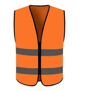 Chaleco de Seguridad de Alta Visibilidad para Trabajo de Construcción, Chaleco Reflectante con Bandas Reflectantes - Product Image 2