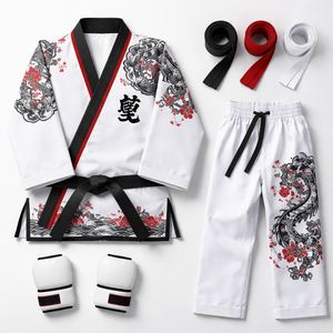 Fabricante OEM de Karate Gi Personalizado al por Mayor Directo de Fábrica para Entrenamiento de Artes Marciales - Product Image 5