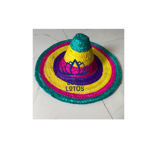TENDANCES ACTUELLES : Chapeau mexicain écologique et sûr, fabriqué à partir de plantes pures, idéal pour la protection solaire et les costumes de fête – Vendeur direct - Product Image 1
