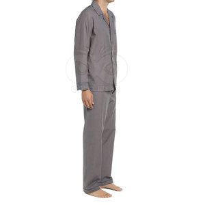 ชุดนอนผู้ชายคุณภาพสูง ผ้าฝ้ายนุ่ม แขนยาว สำหรับใส่ในบ้านทุกวัน - Product Image 6