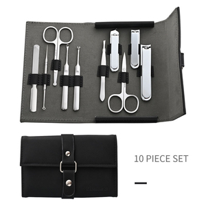All One Stainless Steel Professional <b>Manicure</b> <b>Kit</b> Trimmer File Cuticle Tools-High Quality Customizable <b>Manicure</b> Pedicure Set - Product Image 2